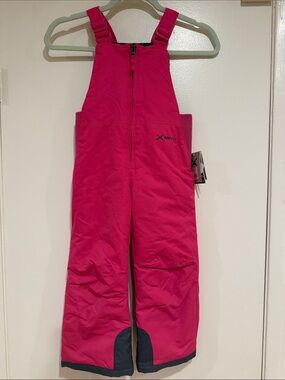 Arctix Kids Hot Pink Insulated Snow Overalls Snow Bib